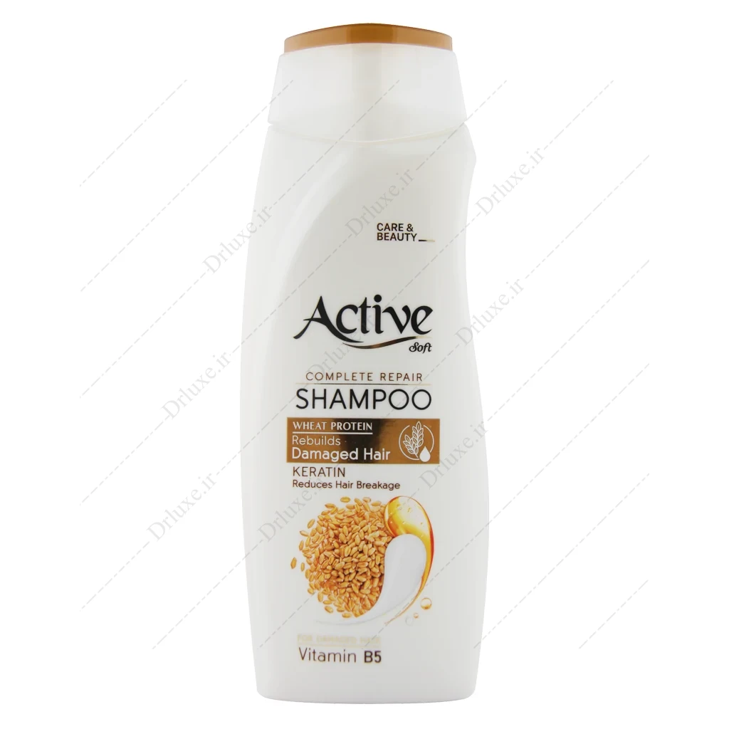 شامپو ترمیم کننده اکتیو مناسب موهای آسیب دیده مدل Wheat Protein